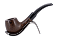 Smoke-King 9mm Brown Wenge Wood Budget Pipe - Bent