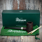 Peterson of Dublin Speciality Tankard Rustic Briar Smoking Pipe