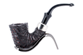 Peterson of Dublin System Rustic Briar Smoking Pipe - Shape No.XL315