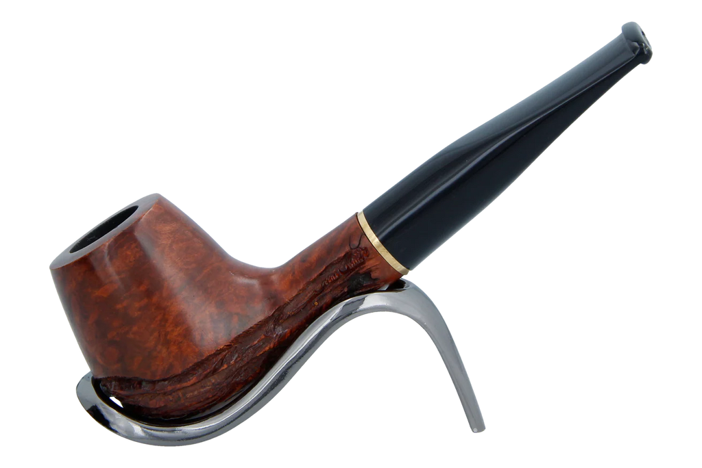 Jean Claude 9mm Filter Rustic Wave Briar Smoking Pipe - Shape 04