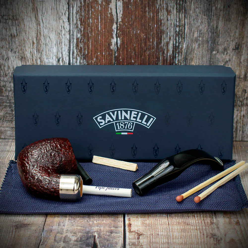 Savinelli New Dry System Rustic 613 - 6mm Briar Pipe