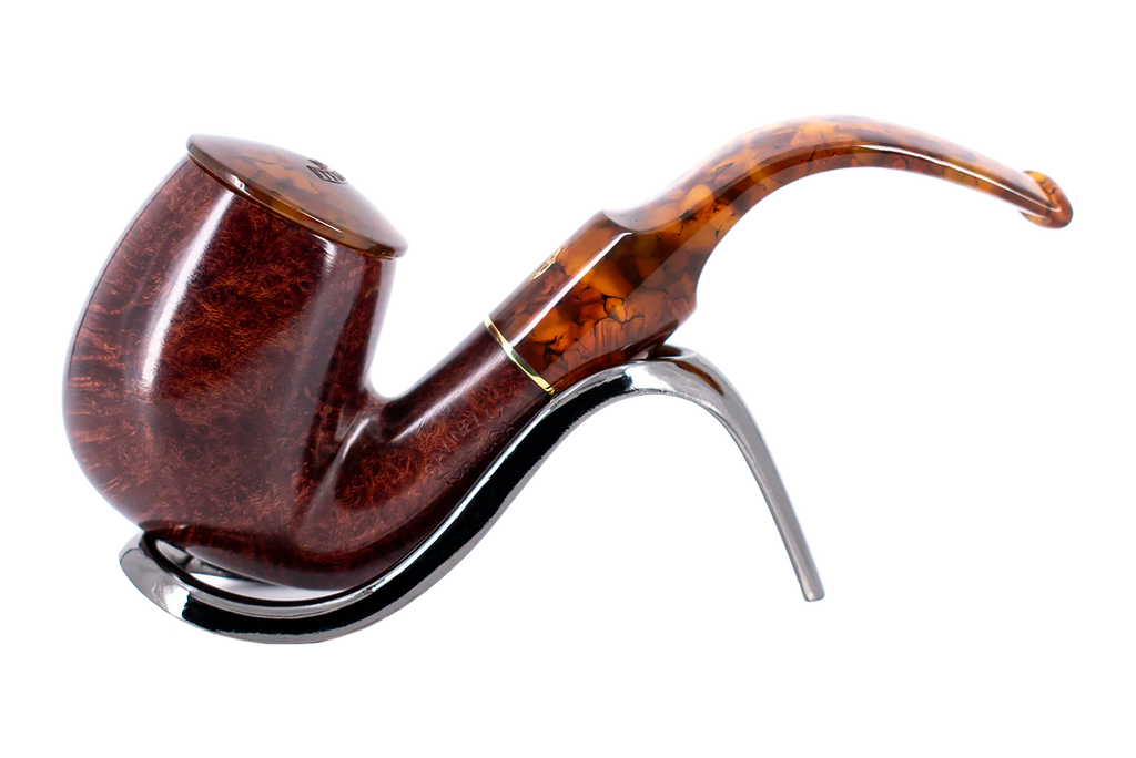 Savinelli Tortuga Smooth Shape No. 614 - 6mm Briar Pipe