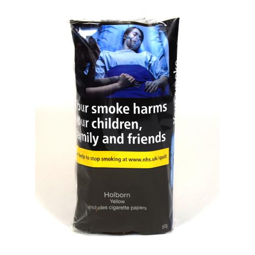 Old Holborn Yellow Hand Rolling Tobacco Pouch