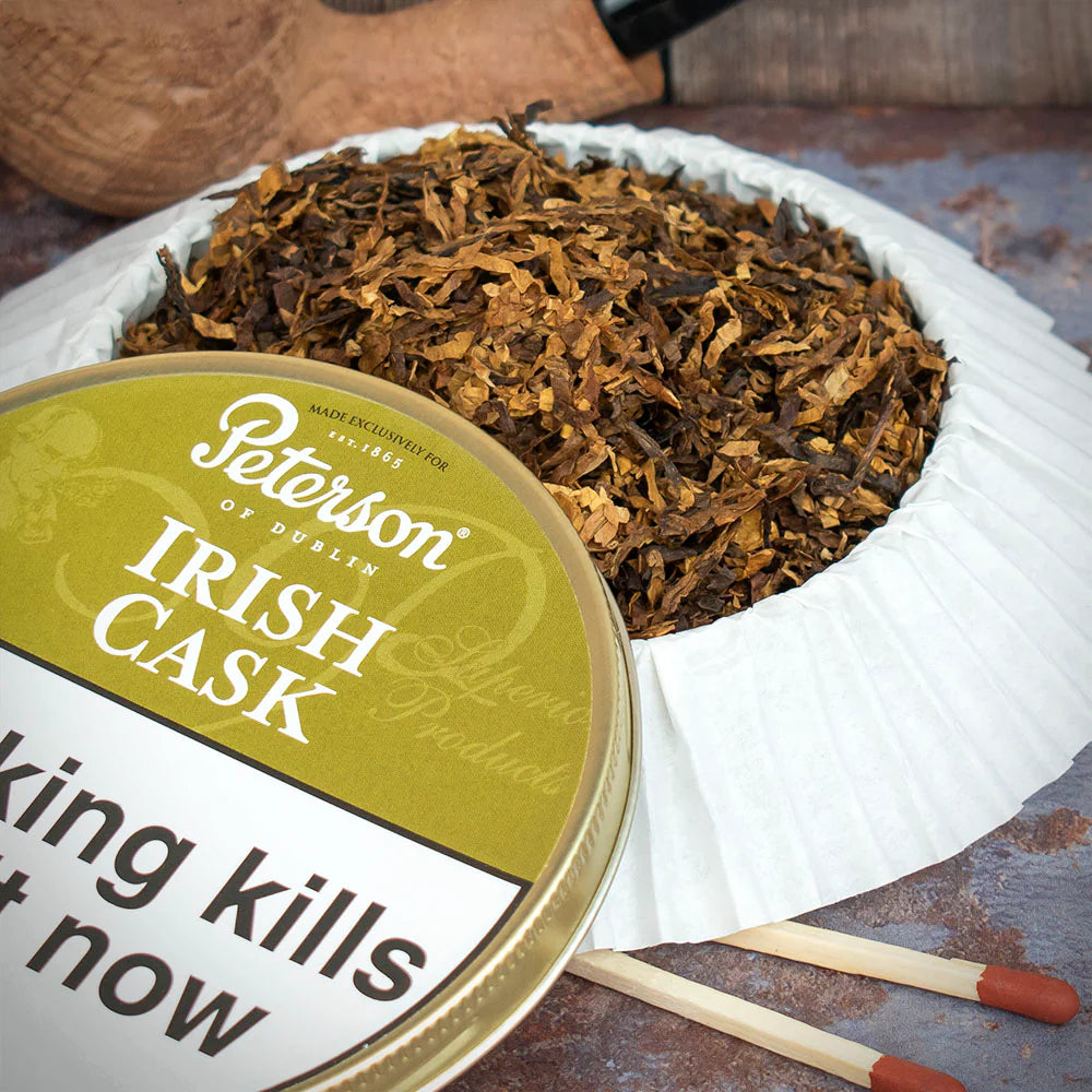 Peterson Irish Cask Pipe Tobacco - 50g Tin