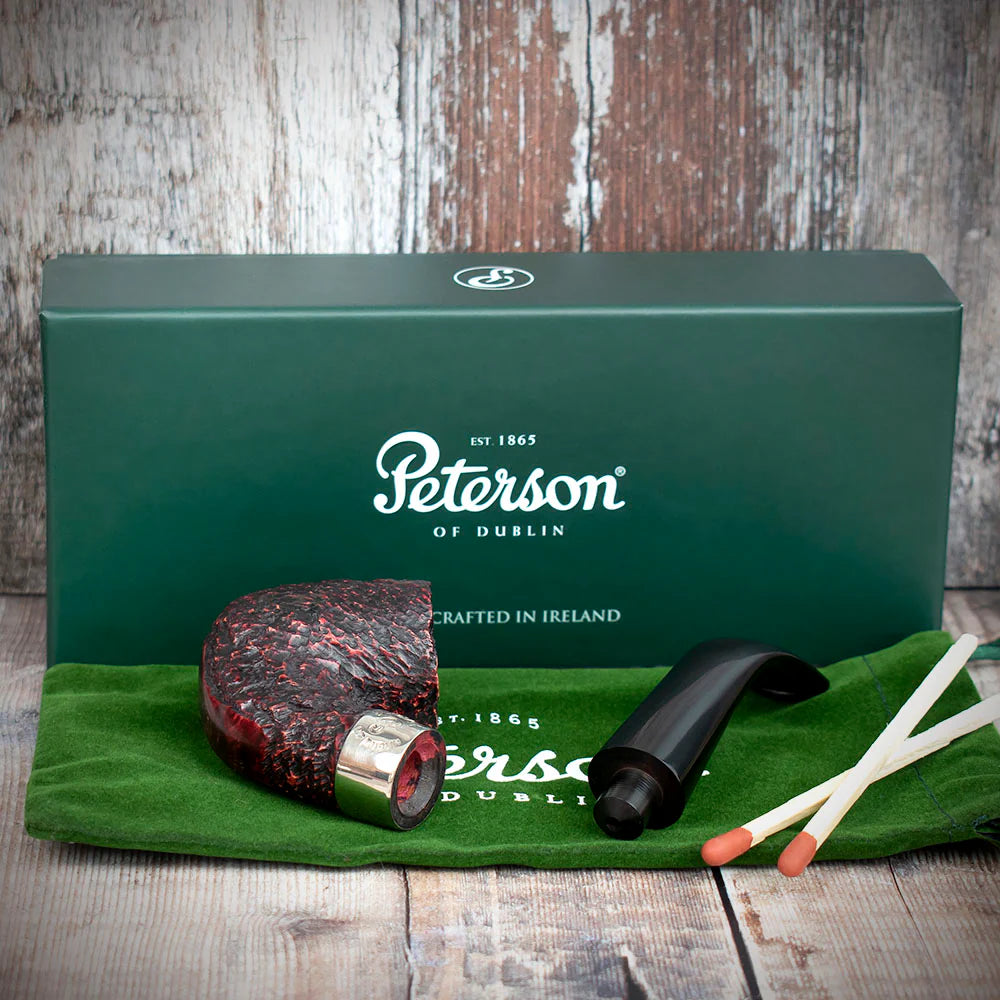 Peterson of Dublin Donegal Rocky Briar Smoking Pipe - Shape No.338