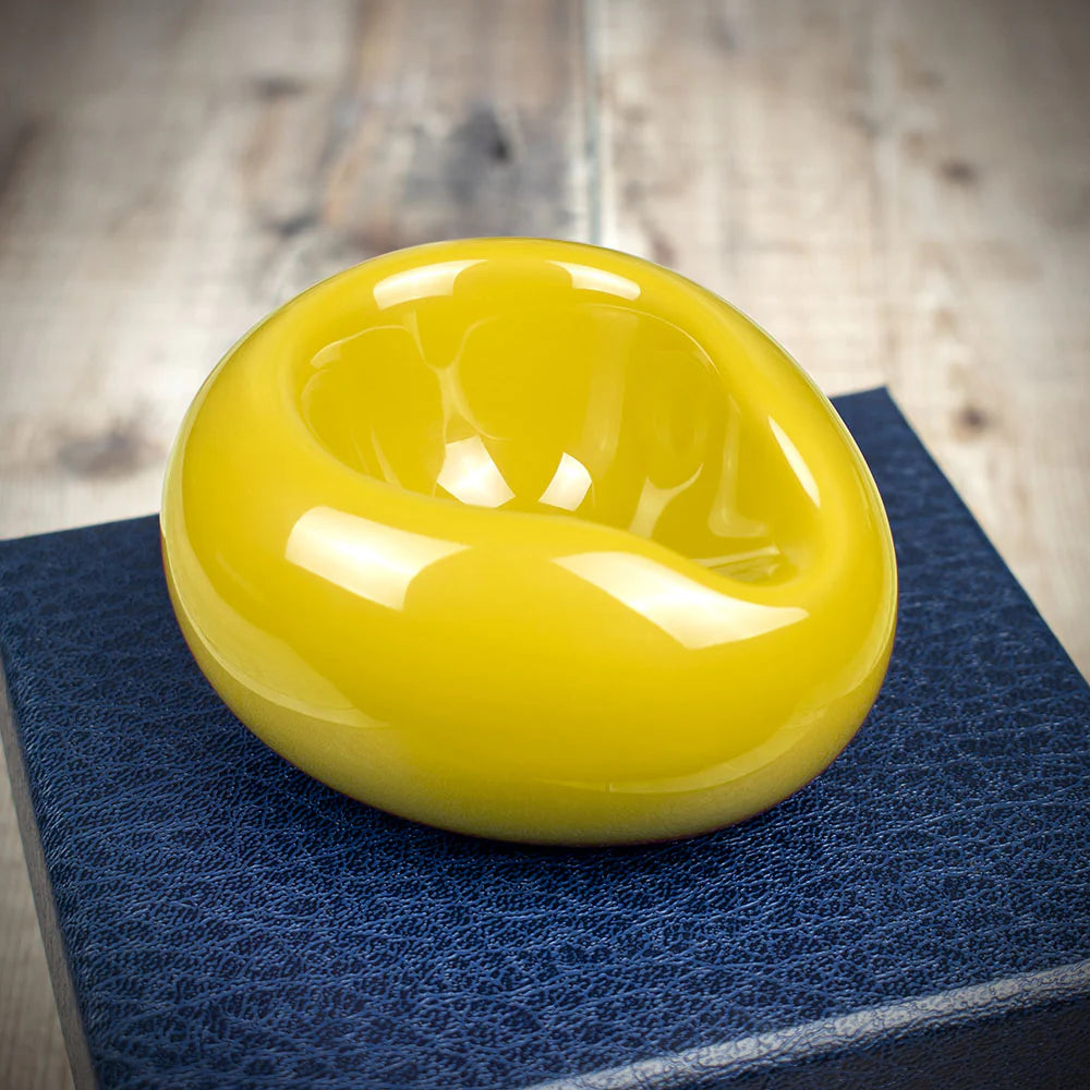 Savinelli Goccia Ceramic Pipe Stand Yellow