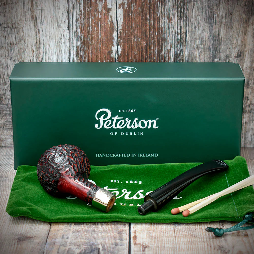 Peterson of Dublin Donegal Rocky Briar Smoking Pipe - Shape No.406