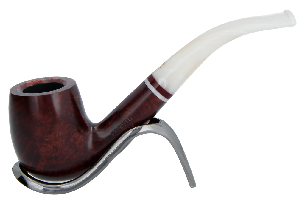 Savinelli Avorio Smooth Burgundy 606 - 6mm Briar Pipe