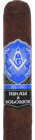 Hiram and Solomon Master Mason Maduro Toro Cigar - Single