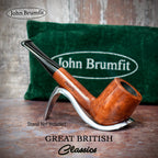 John Brumfit Great British Classics Briar Smoking Pipe - Billiard