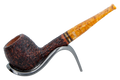 Savinelli Miele Rusticata Brownblast 207 - 6mm Briar Pipe