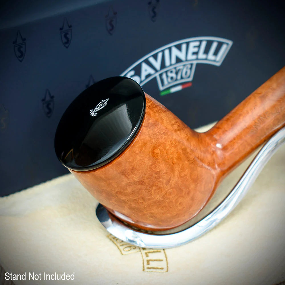 Savinelli Monsieur Smooth Briar Pipe - Shape No. 111KS (9mm)
