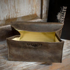 Rattray's Peat Leather Pipe Tobacco Pouch - Large Stand Up 3