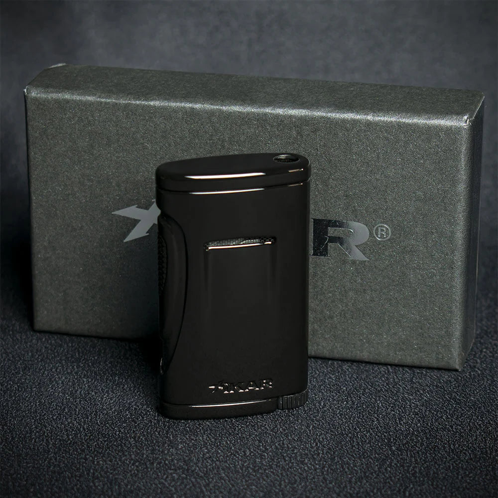 Xikar Xidris Single Flame Cigar Lighter -Black (541BK)