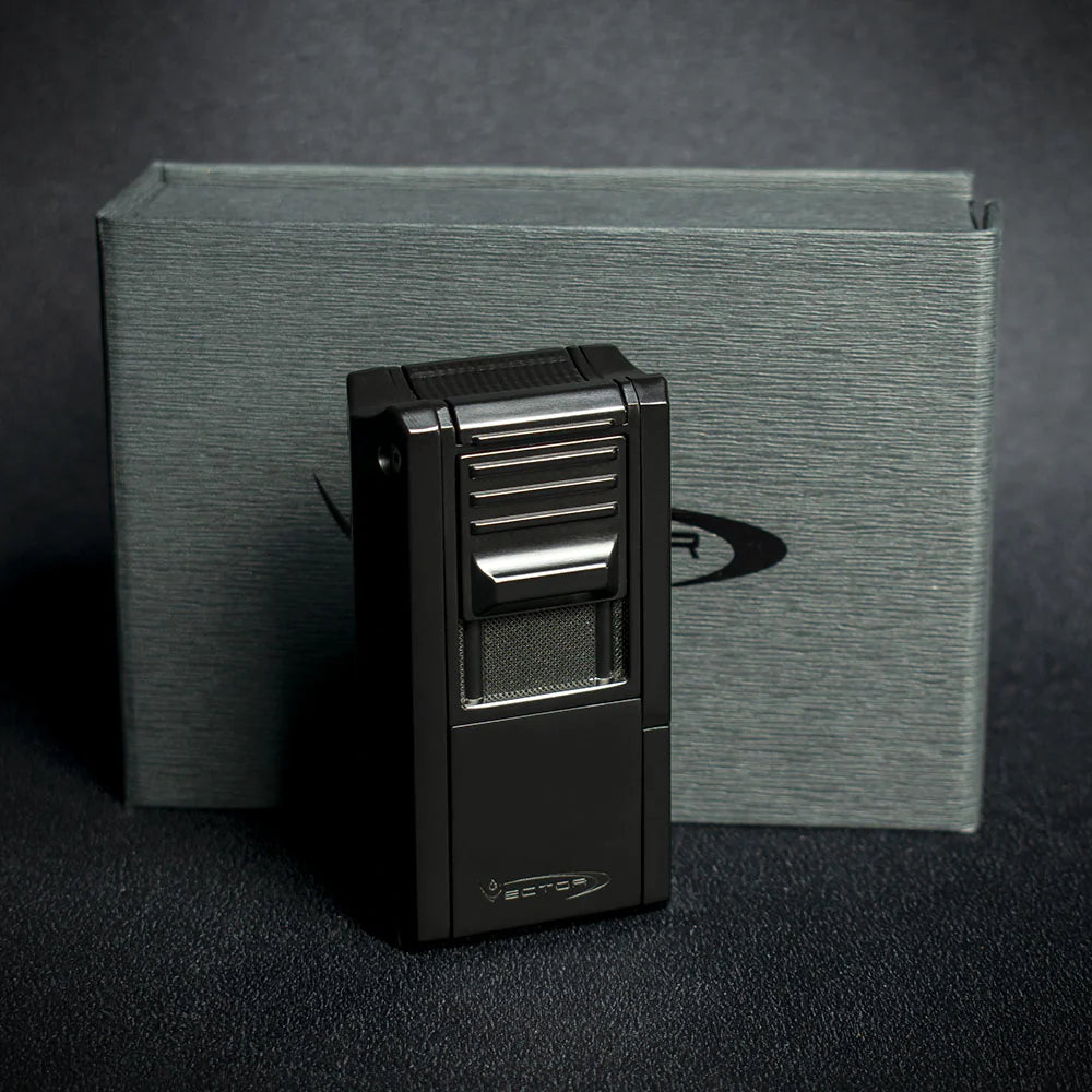 Vector Thor Single Flame with V-cutter - Black Matte