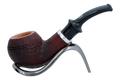 Rattray's Beltanes Fire Briar Smoking Pipe - Sandblast Red