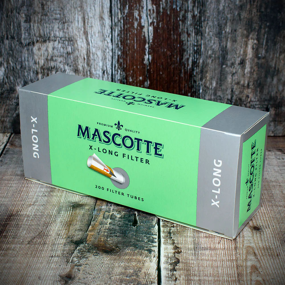 Mascotte Cigarette Tubes X-Long Filter 200 Pack