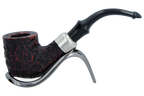 Peterson of Dublin System Rustic Briar Smoking Pipe - Shape No.301