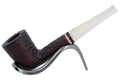 Savinelli Avorio Rustic Brown 409 - 6mm Briar Pipe