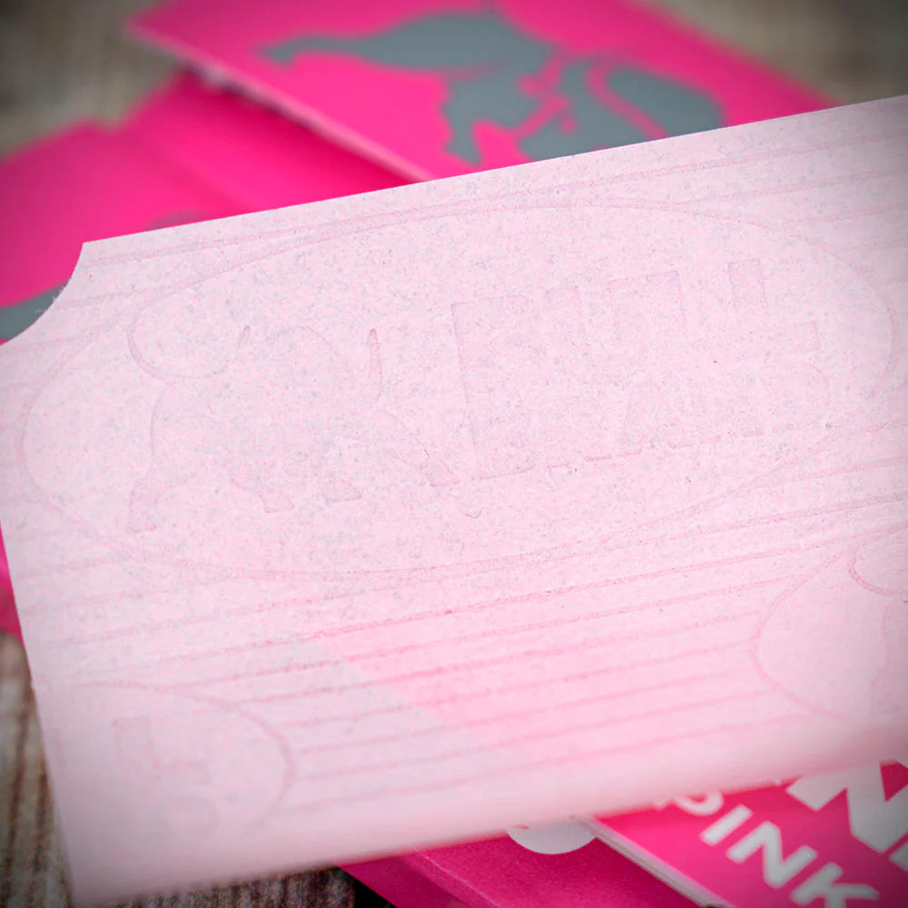 Bull Brand Pink Hemp Rolling Papers - Pack of 3