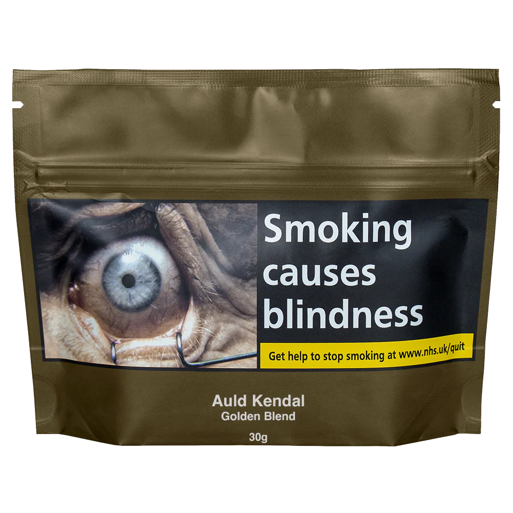 Auld Kendal Pre Packed Golden Blend Hand Rolling Tobacco - 30g