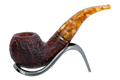 Savinelli Miele Rusticata Brownblast 642 - 6mm Briar Pipe