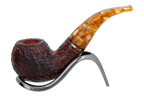 Savinelli Miele Rusticata Brownblast 642 - 6mm Briar Pipe