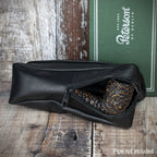 Peterson One Pipe Combination Pouch - Press Stud Black (POU-135)