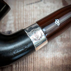 Peterson of Dublin Harp Briar Smoking Pipe - Shape No.05