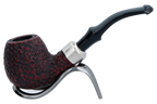 Peterson of Dublin System Rustic Briar Smoking Pipe - Shape No.B42