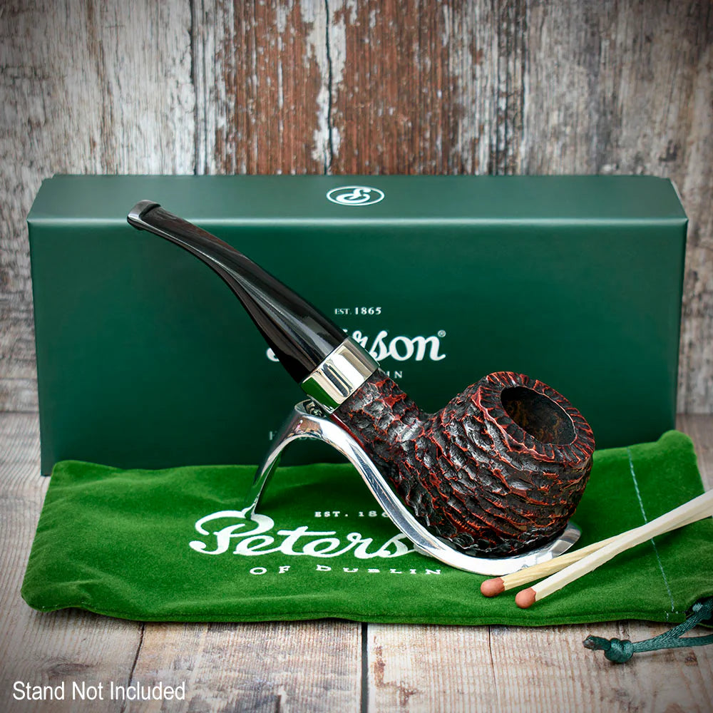 Peterson of Dublin Donegal Rocky Briar Smoking Pipe - Shape No.408