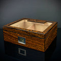 Passatore Ironwood Humidor Set - 40 Cigar Capacity