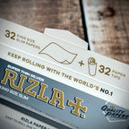Rizla King Size Silver Slim Rolling Papers & Tips - Combi Pack