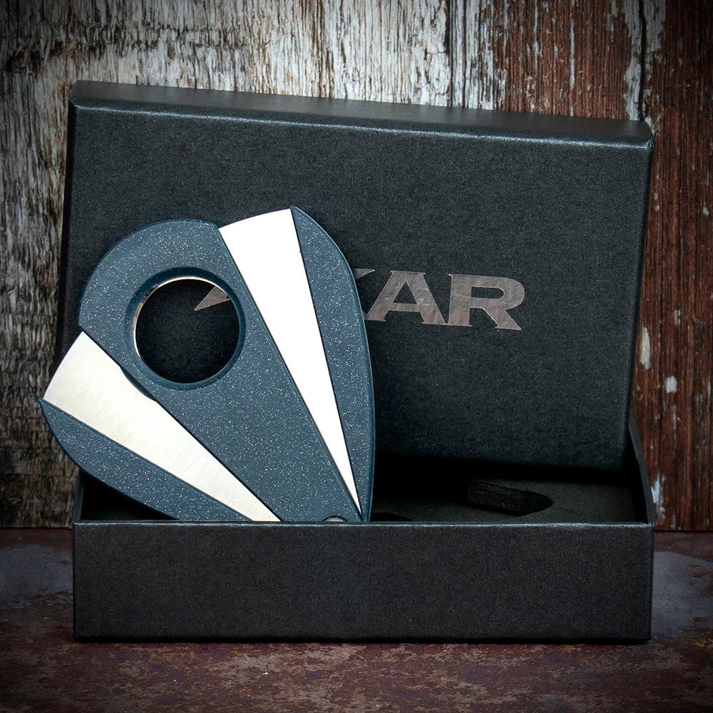 Xikar Xi-2 Lapis Blue Fibreglass 200BL Double Blade Guillotine Cigar Cutter