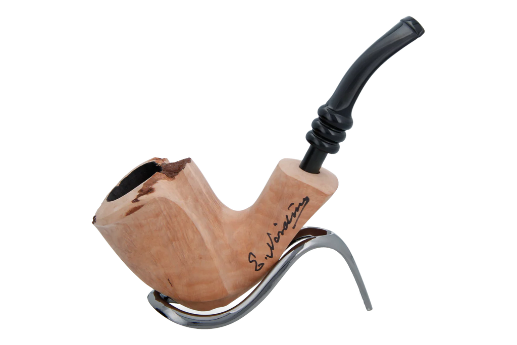 Erik Nording Signature Smooth Briar Pipe - No.08