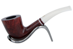 Savinelli Avorio Smooth Burgundy 920 - 6mm Briar Pipe