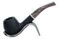 Savinelli Morellina Rustic Black 636R - 6mm Briar Pipe