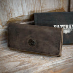 Rattray's Peat Leather Pipe Tobacco Pouch - Large Stand Up 3