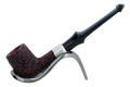 Peterson of Dublin System Rustic Briar Smoking Pipe - Shape No.31