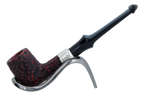 Peterson of Dublin System Rustic Briar Smoking Pipe - Shape No.31