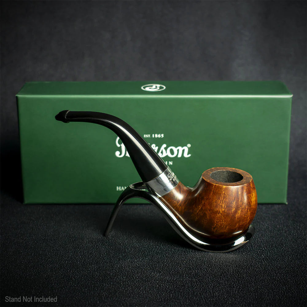 Peterson of Dublin Kildare Silver Mounted Briar Pipe  - Shape No.03 9mm Filter