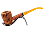 Missouri Meerschaum Let Freedom Ring Corn Cob Pipe - BENT