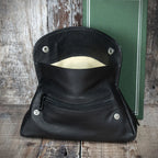 Peterson One Pipe Combination Pouch - Press Stud Black (POU-135)