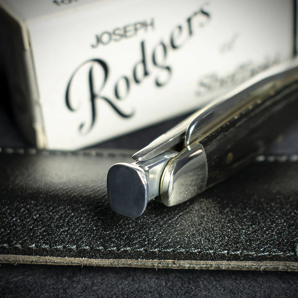 Rodgers Classic Pipe Smokers Knife - Blackwood Handle