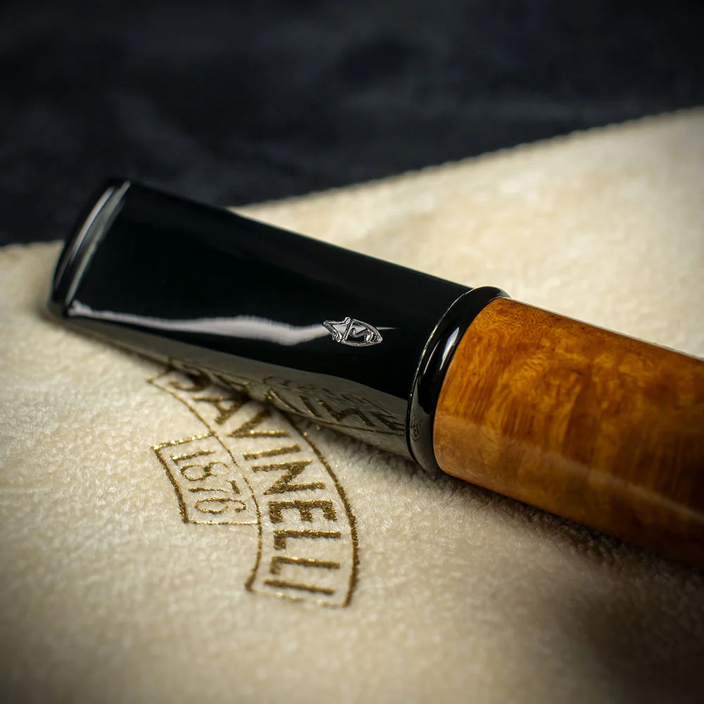 Savinelli Mini -  Smooth Briar Smoking Pipe - Shape 409 (6mm)