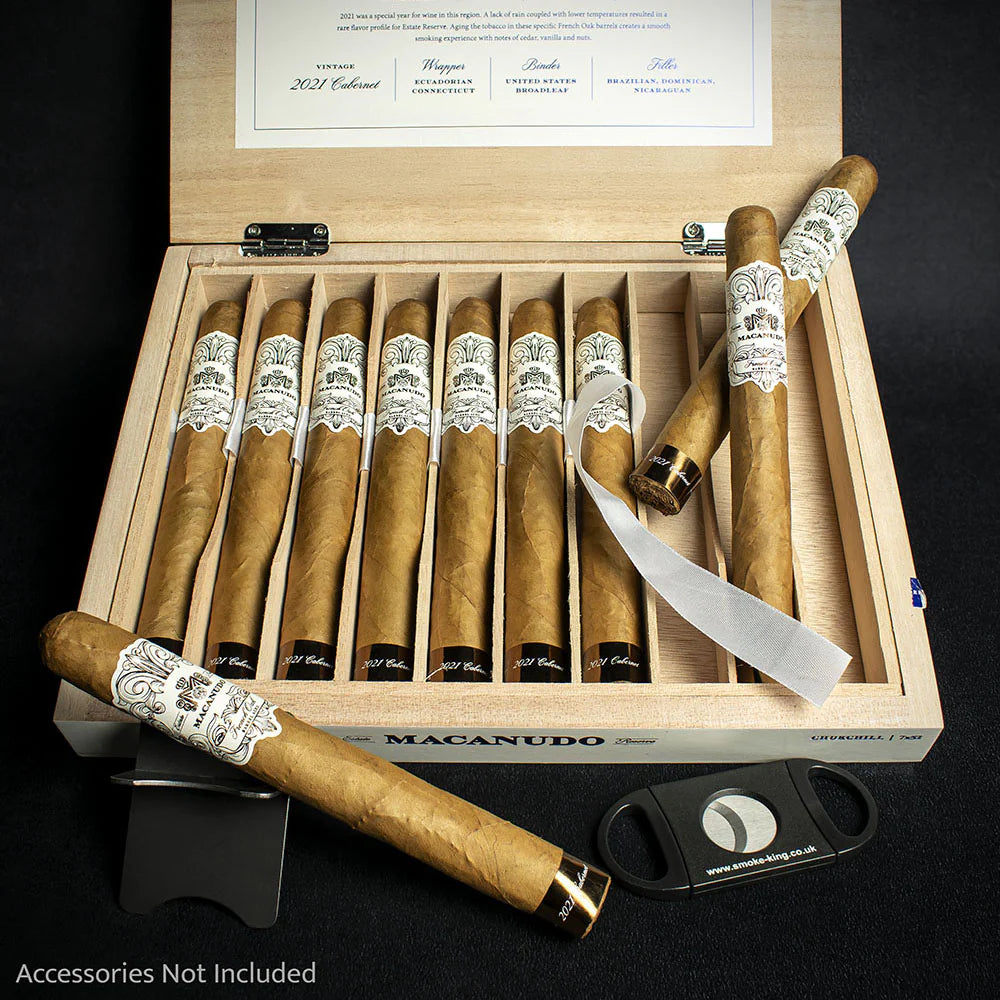 Macanudo Estate Reserve French Oak Barrel Aged Churchill Cigar - Single