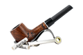Smoke-King Pipe Smoker's Starter Kit - Straight Rustic Pipe
