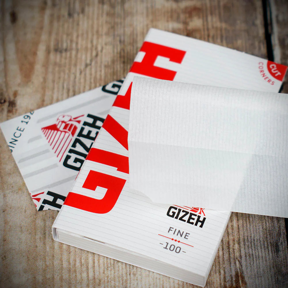 Gizeh Fine 100 Rolling Papers (Red)