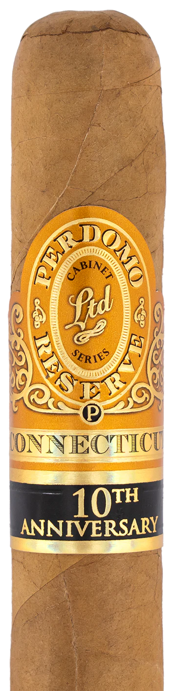 Perdomo 10th Anniversary Connecticut Super Toro Cigar - Single