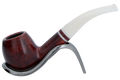 Savinelli Avorio Smooth Burgundy 626 - 6mm Briar Pipe